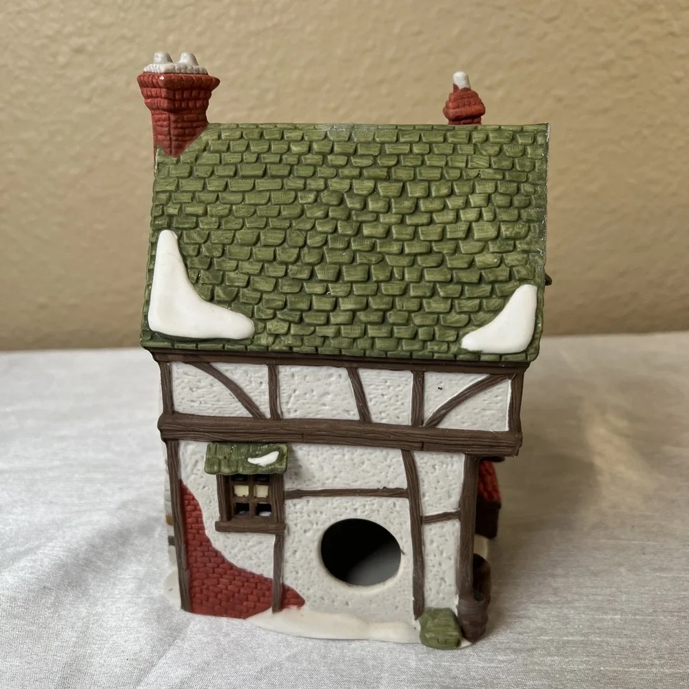 Vtg 1988 Dept 56  T. Wells Fruit And Spice Shop Heritage Village Collection 5924